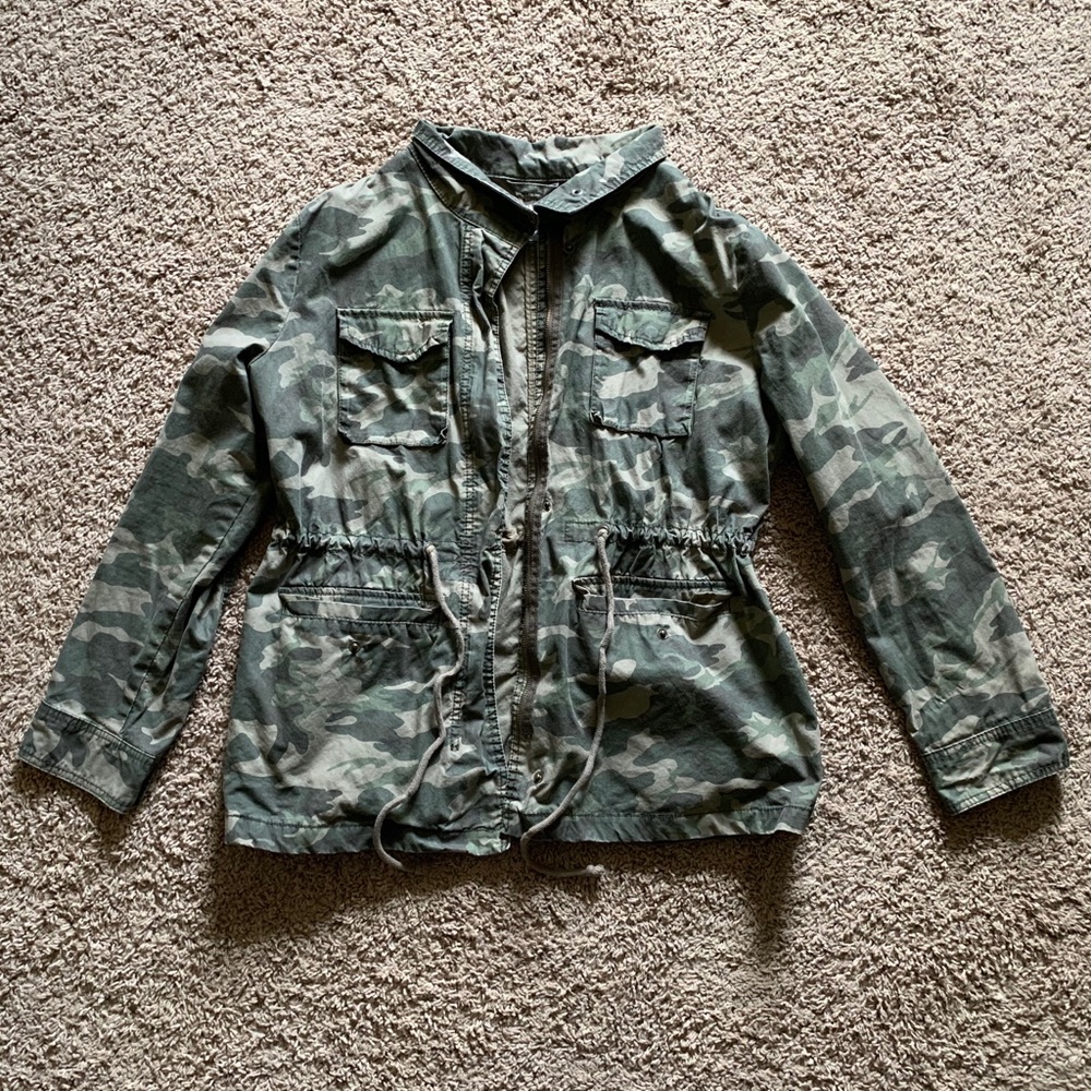 Camo Jean Jacket